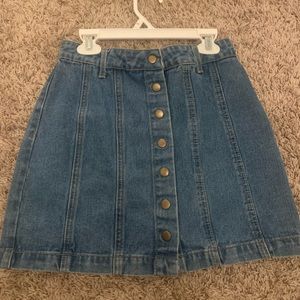 Jean skirt